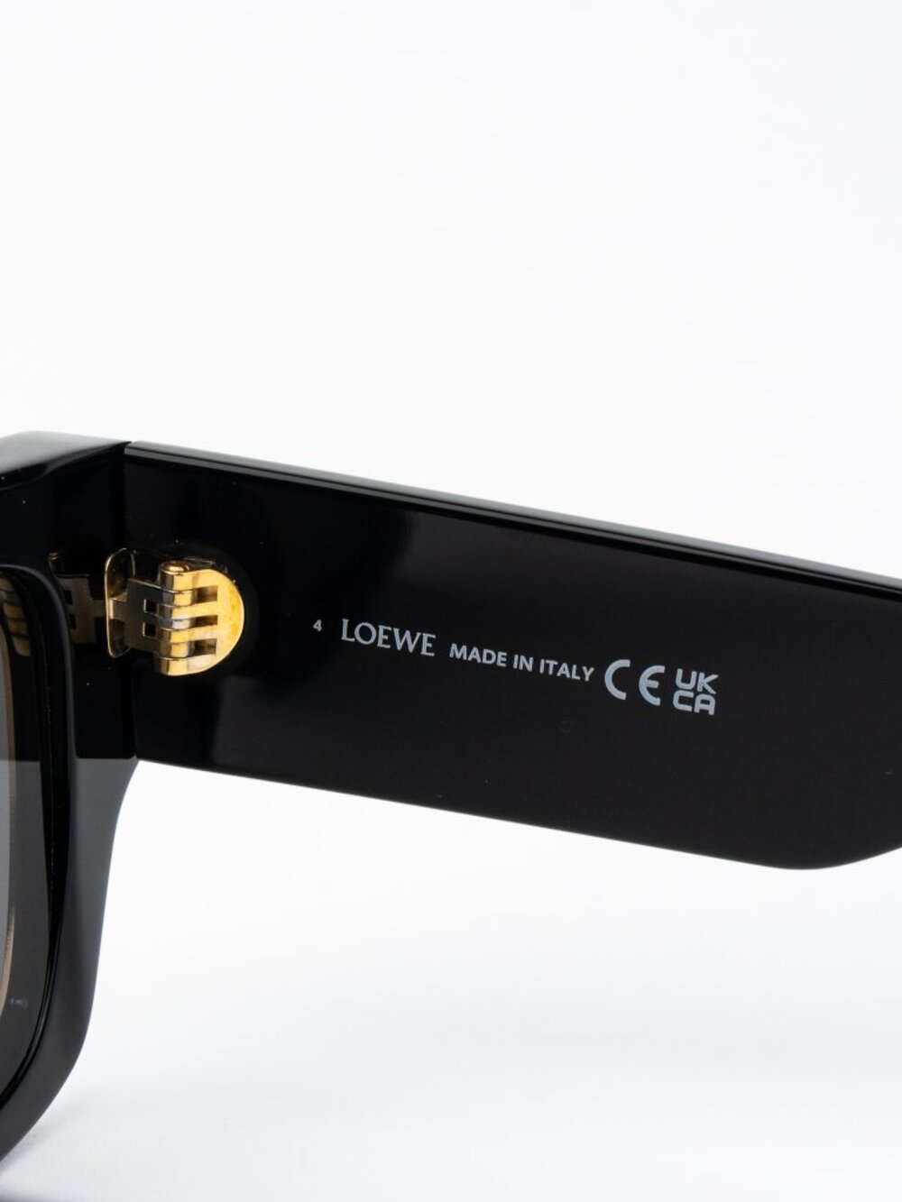 Loewe Men Sunglasses Black Square LW40168I 01A NEW AUTHENTIC - Picture 9 of 11